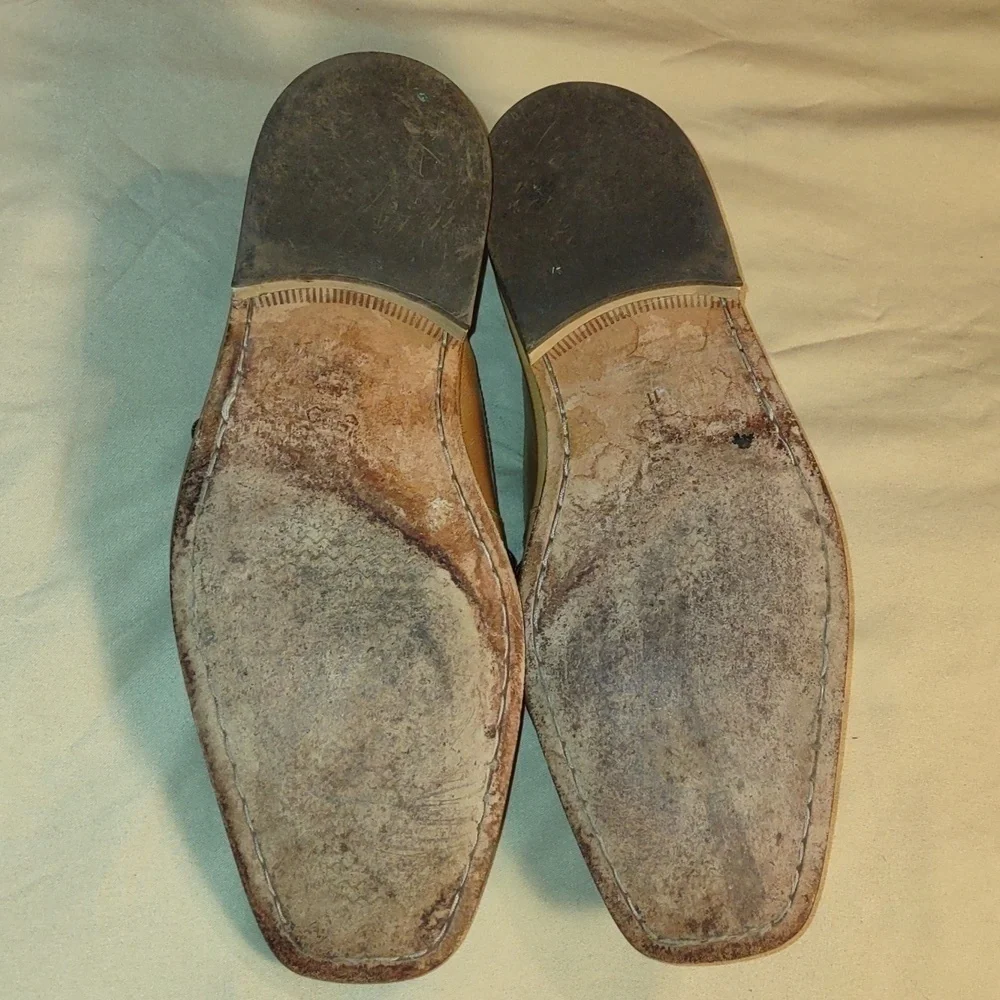 Stacy Adams Tan Lace Up Oxfords Size: 11
